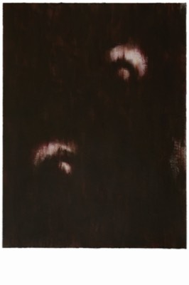  Clinamen, 36 x 48 cm, Acryl, Papier, 2023 