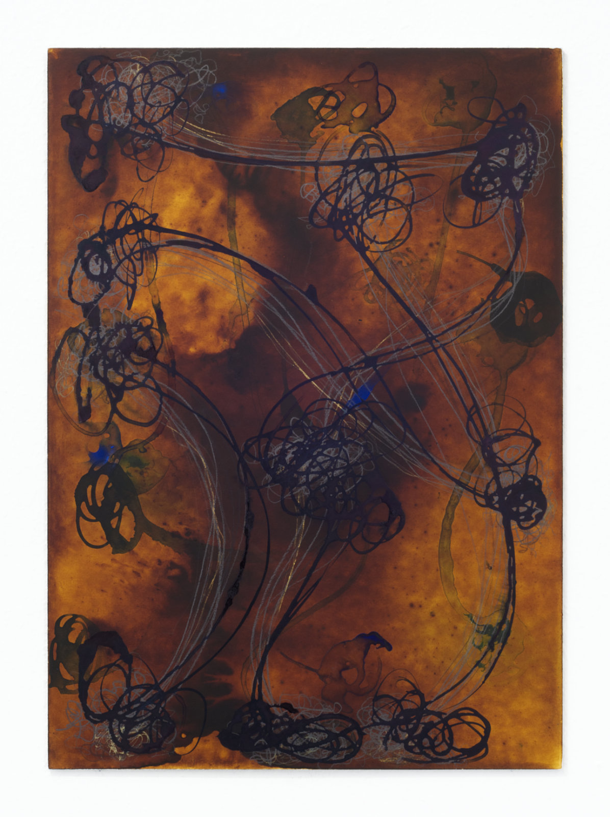  „an“ – Mixed Media, Holz, 50 x 70 cm 