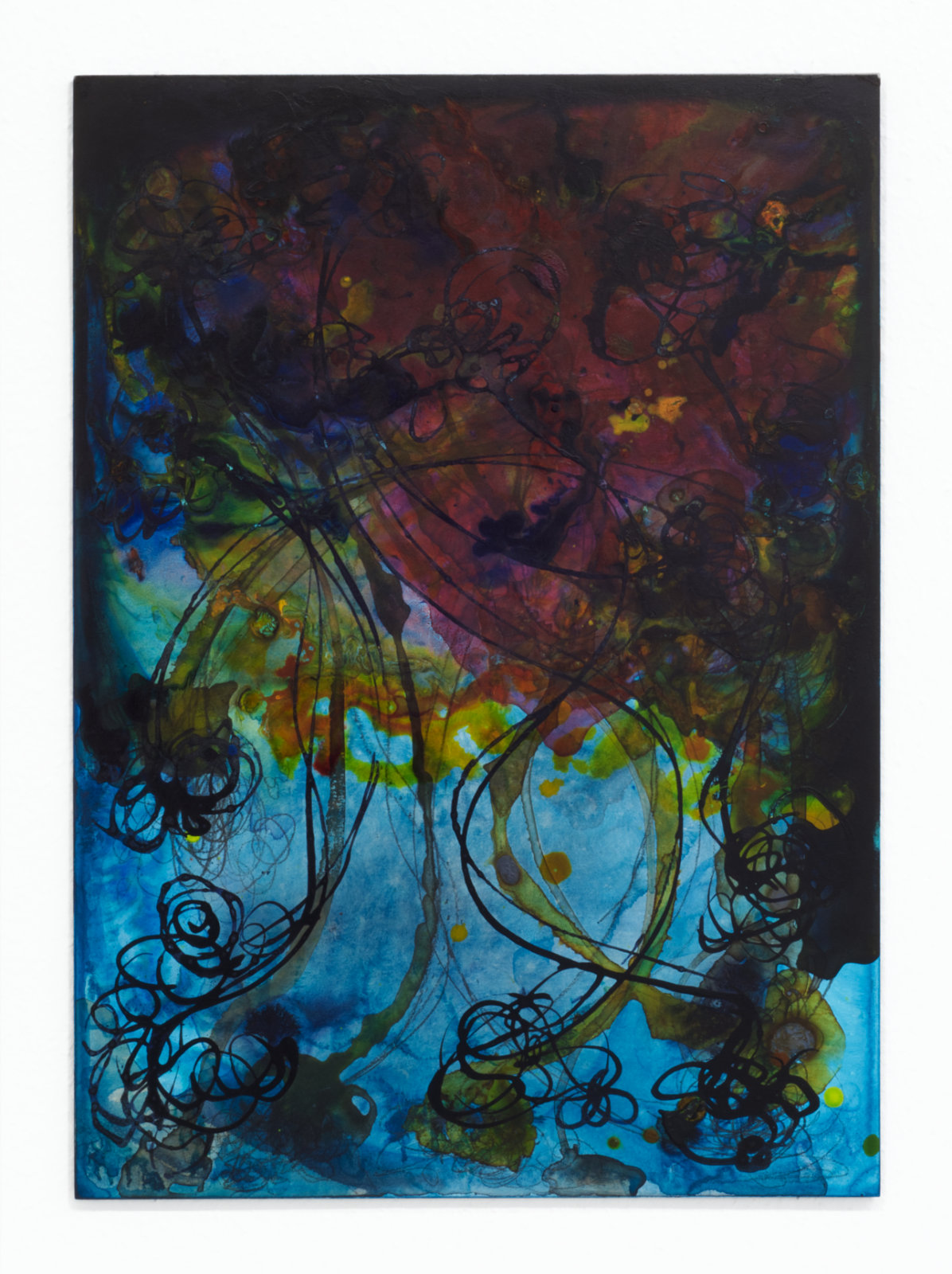  „ed“, Mixed Media, Holz, 50 x 70 cm 