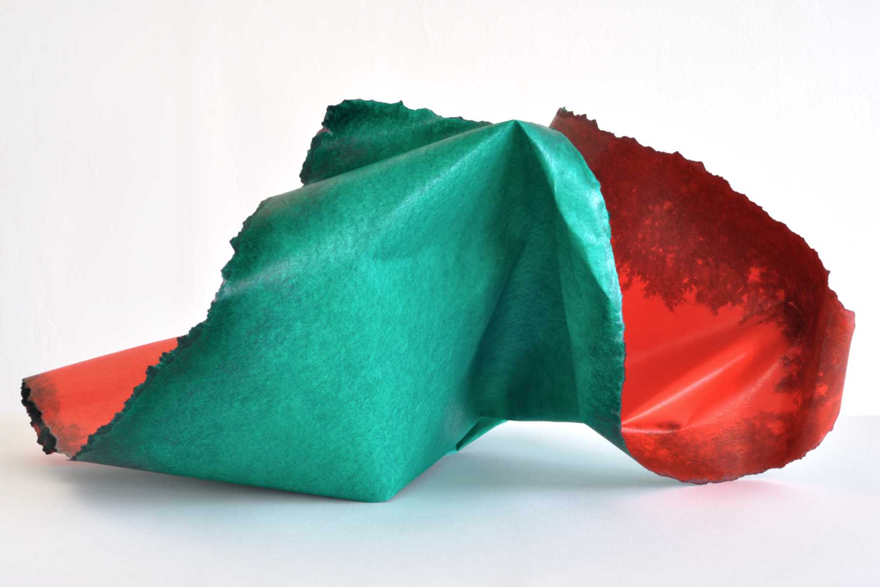  “Rider #3”, ink, acryilc, paper, 34 x 66 x 46 cm 